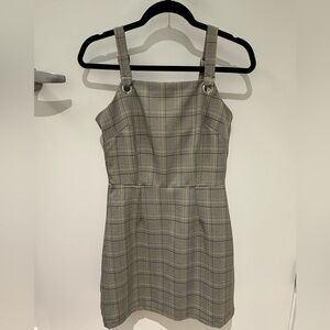 Plaid Sleeveless Dress